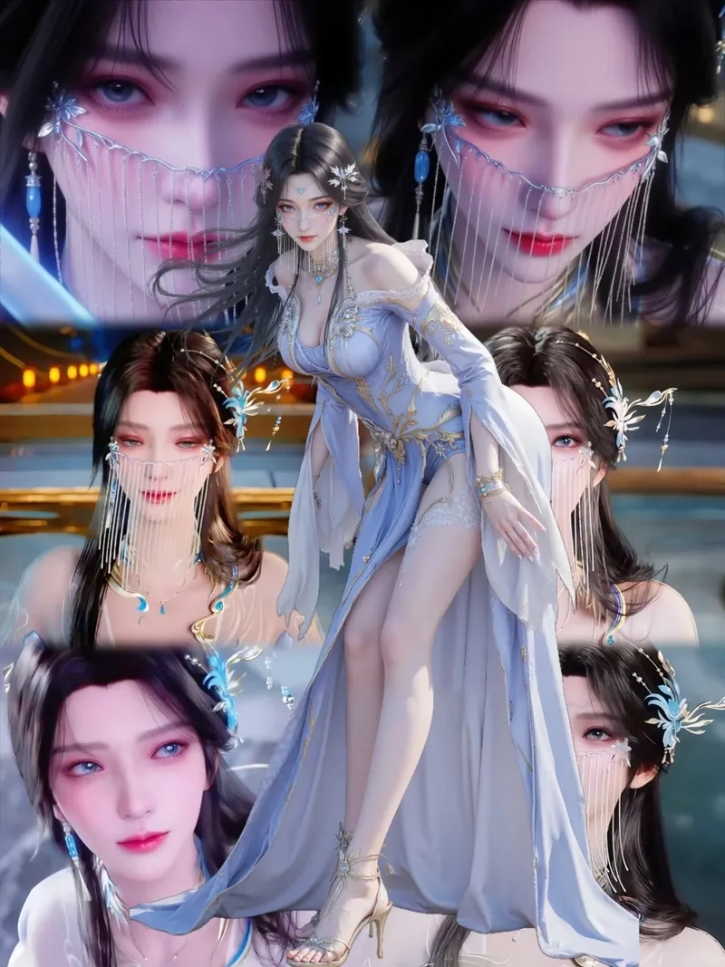 Hình ảnh An Diệu Y toát lên khí chất huyền bí Già Thiên