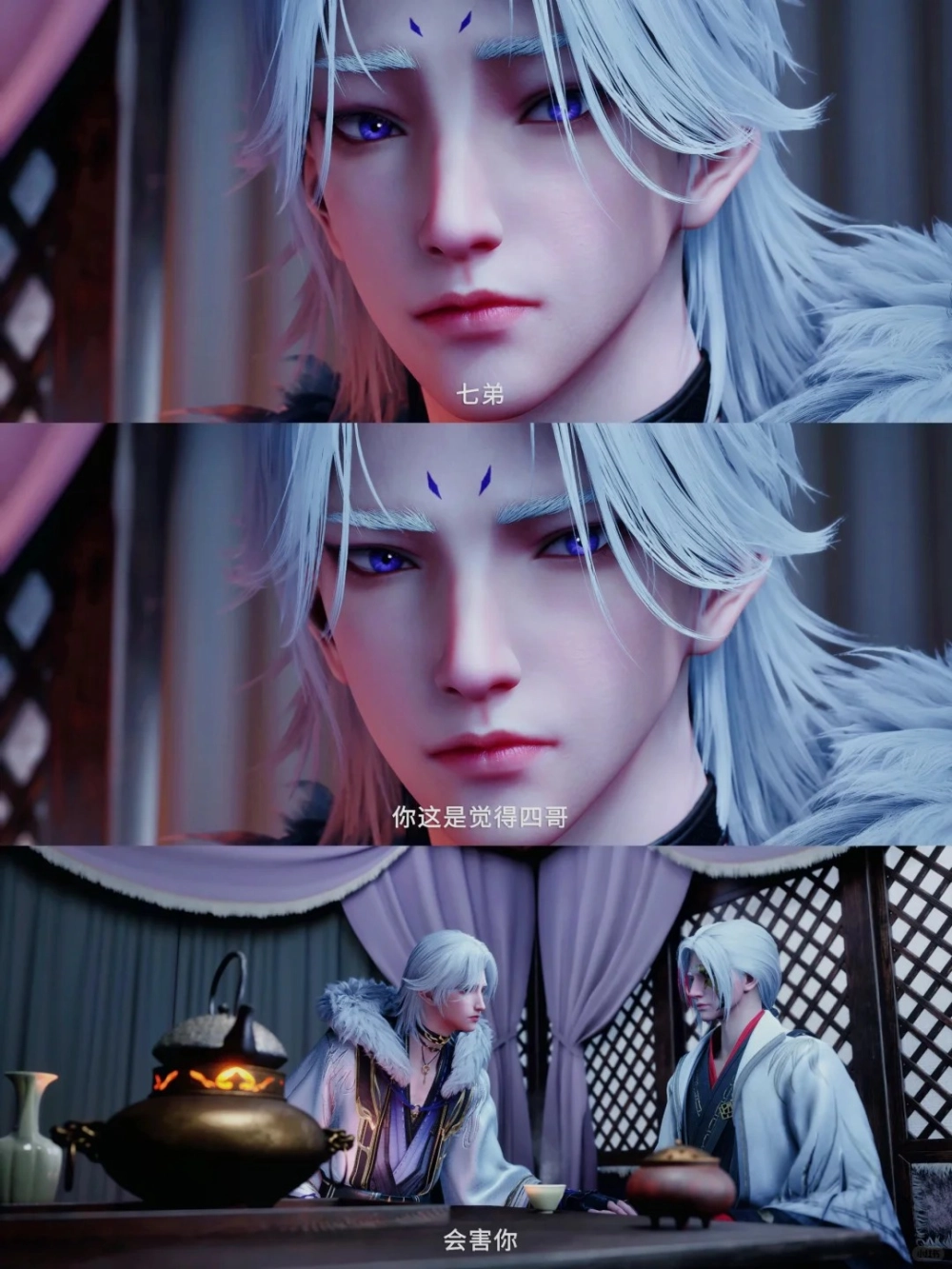 Chi tiết kiểu tóc An Hải Vương trong phiên bản hoạt hình