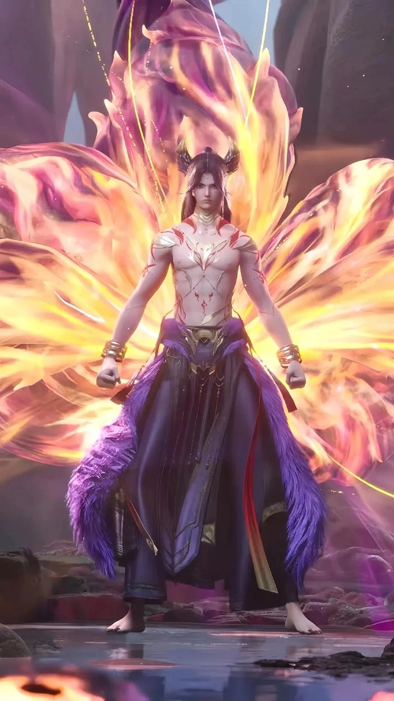 Hình ảnh Bạch Hồ Yêu Vương đẹp nhất khi thi triển chiêu thức