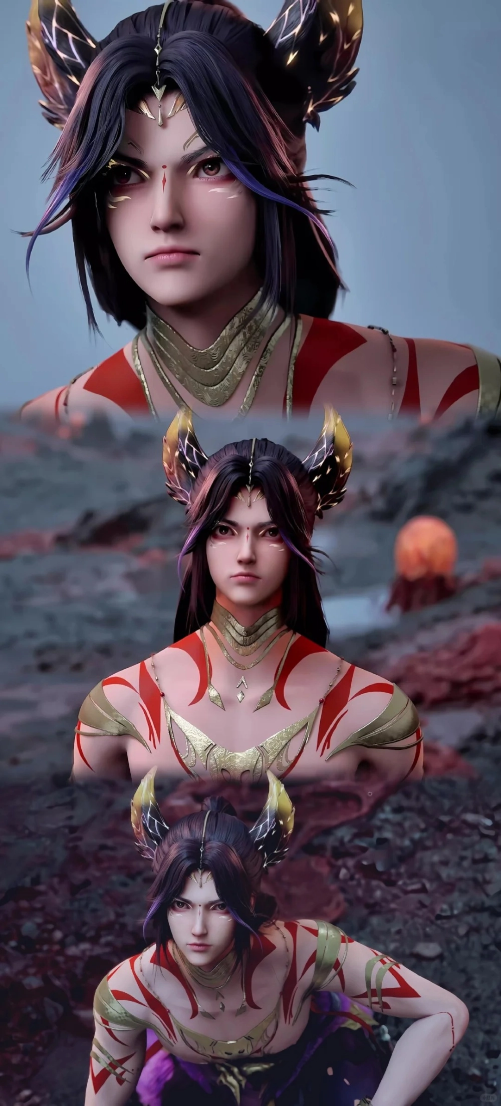 Hình nền điện thoại Bạch Hồ Yêu Vương Thương Nguyên Đồ