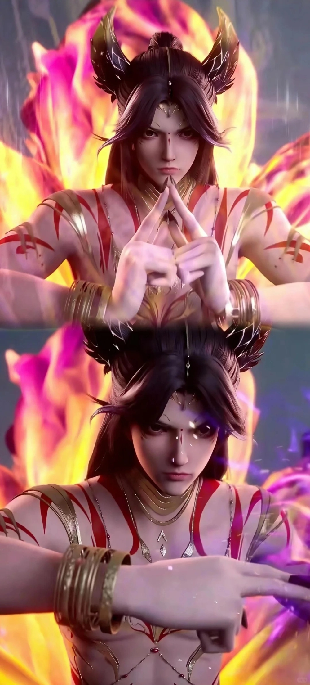 Phác họa nhân vật Bạch Hồ Yêu Vương với phong cách quyến rũ