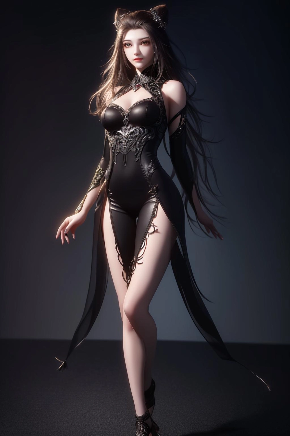 Chu Trúc Thanh mang khí chất lạnh lùng cuốn hút