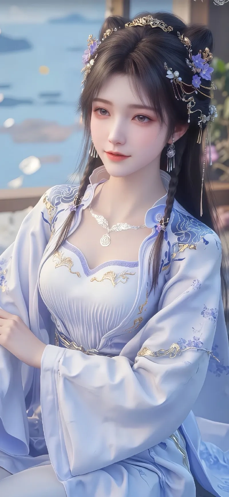 Hình ảnh Cơ Tử Nguyệt Già Thiên khiến fan mê mẩn