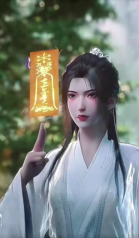 Chi tiết tạo hình Phương Thanh Vi 3D với váy áo thướt tha