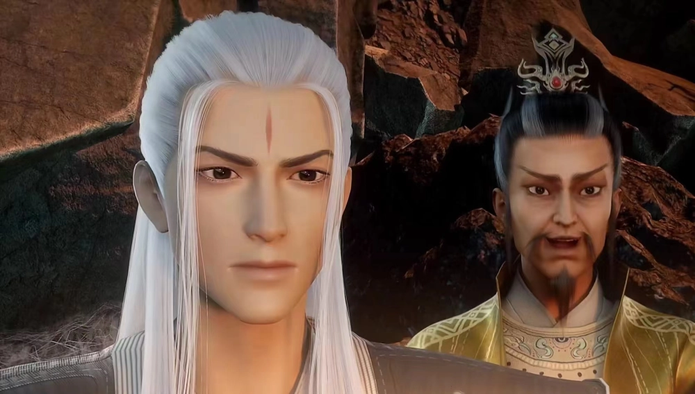 Cận cảnh khuôn mặt ảnh Hoa Thiên Đô ngạo mạn