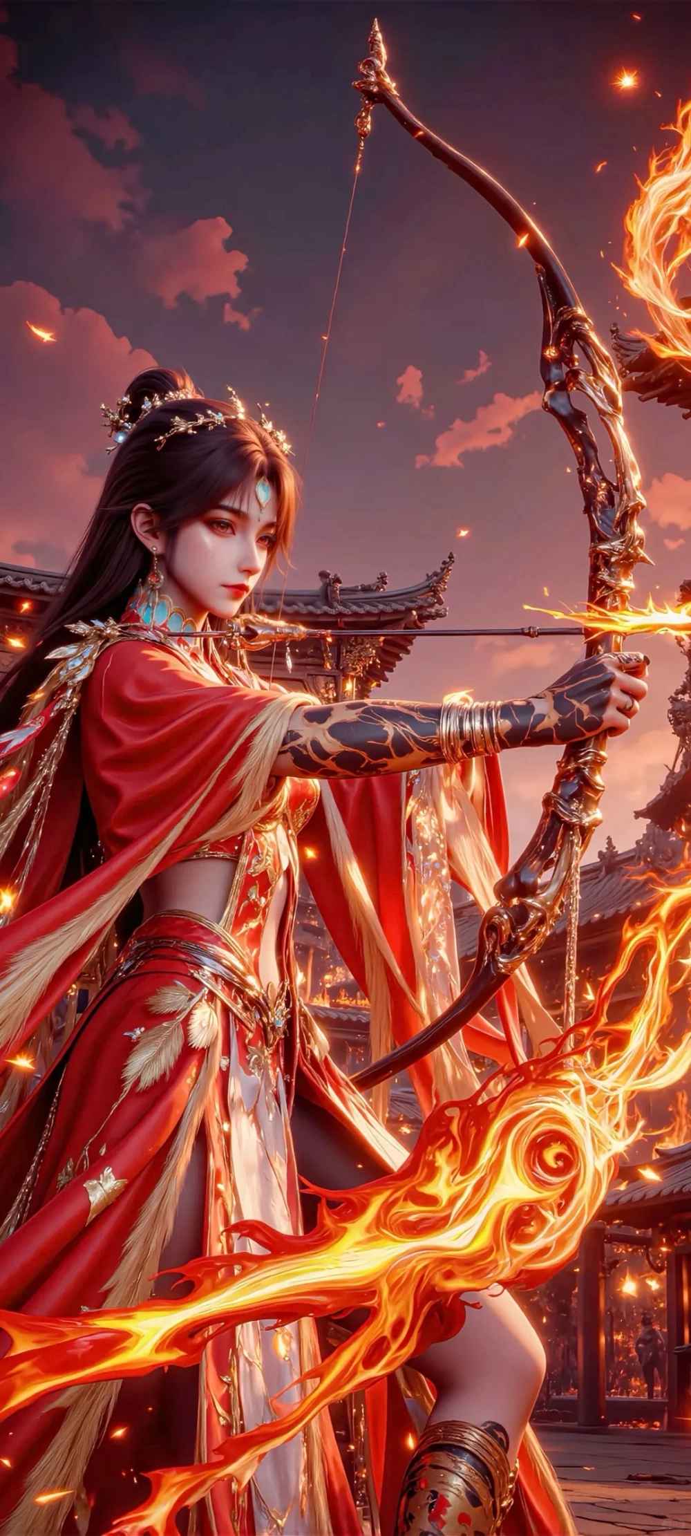 Hình nền điện thoại Liễu Thất Nguyệt dọc tối ưu cho smartphone