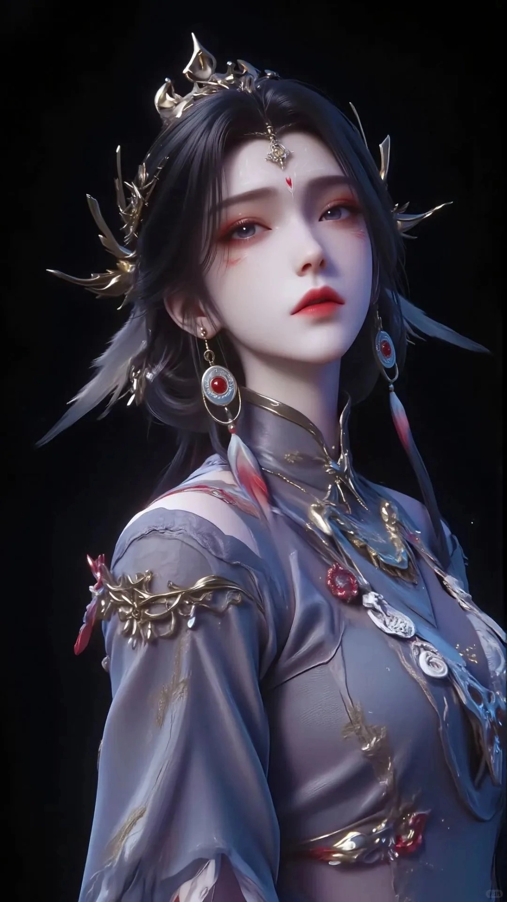 Fanart Linh Lung Tiên Tôn phong cách anime hiện đại