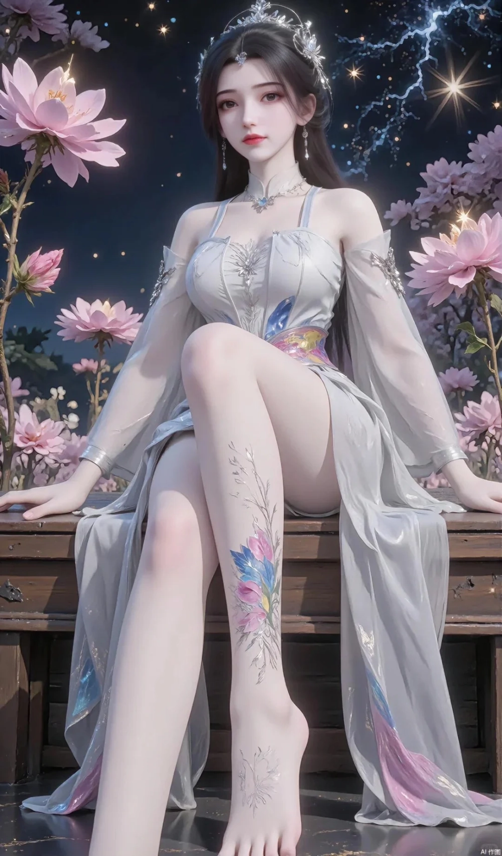 Ngắm Lý Mộ Uyển ảnh minh họa sống động