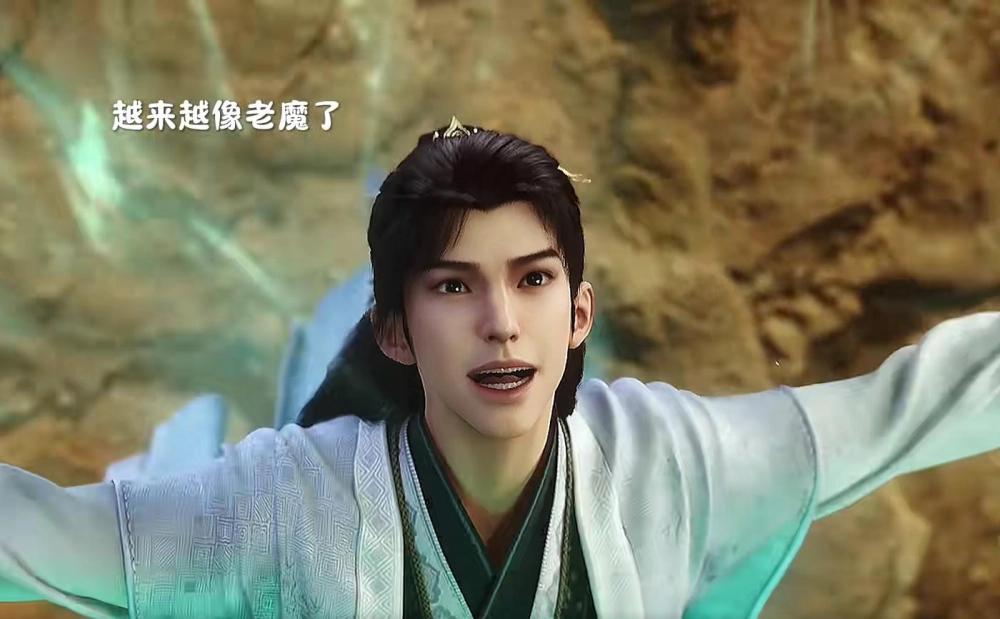 Tạo hình Mạnh Thiếu Bạch 3D chân thực từng sợi tóc