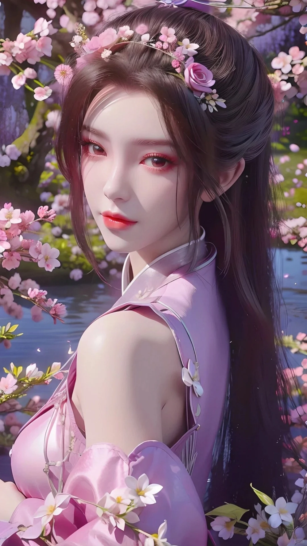 Minh họa sắc nét với Mộc Băng Mi minh họa tuyệt đẹp