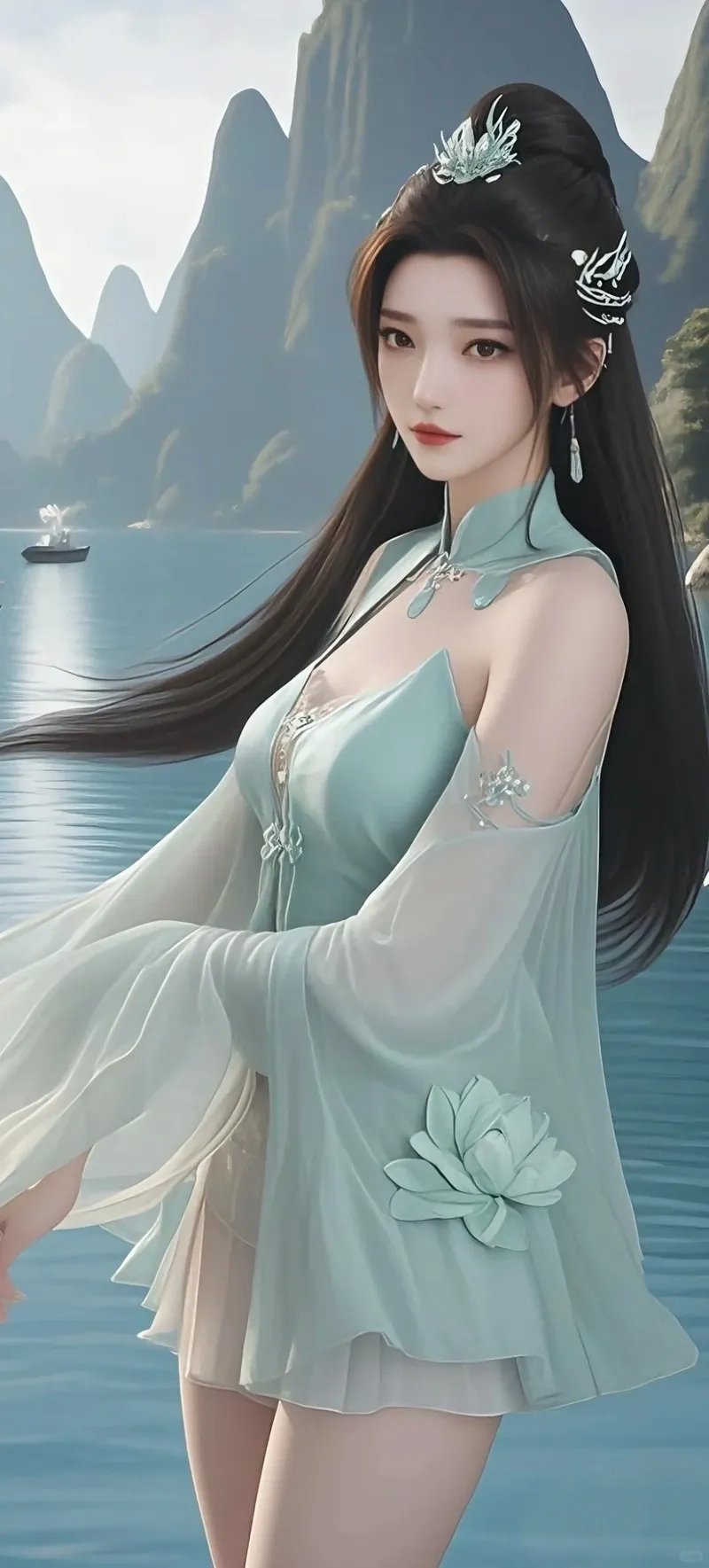 Nhan Như Ngọc hoạt hình Già Thiên đầy thần thái cuốn hút