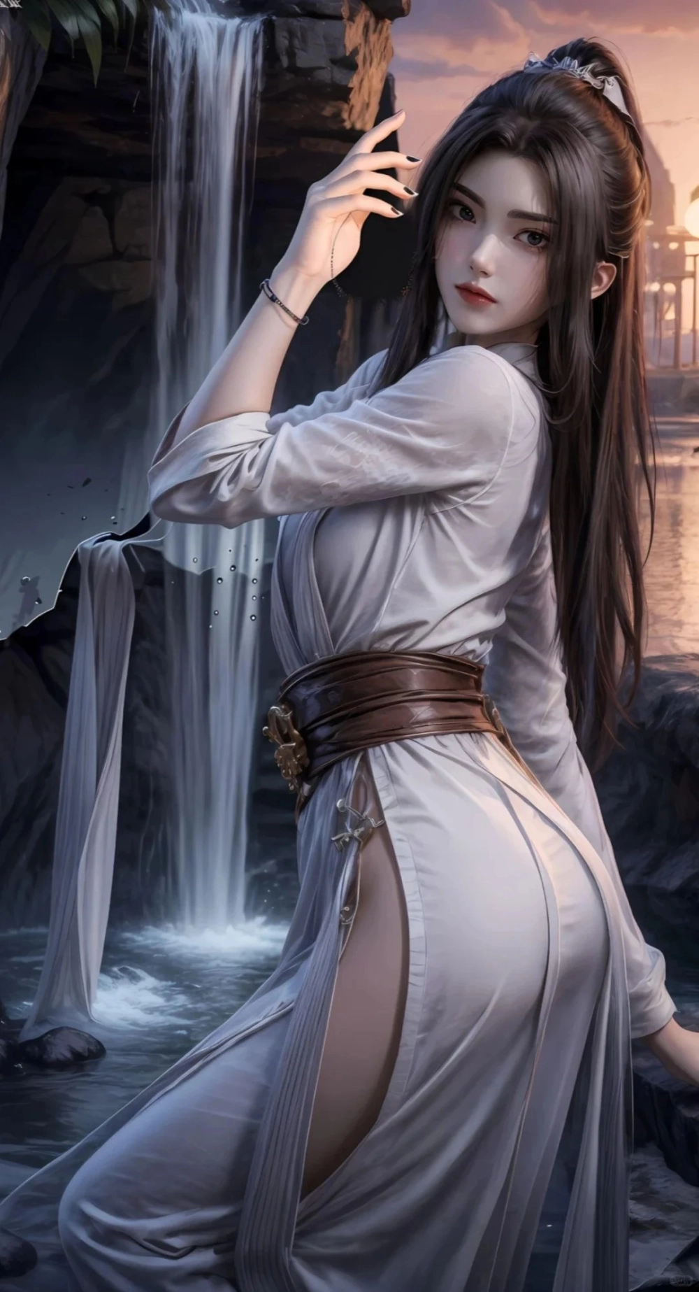 Cách tạo dáng Phương Thanh Vi thanh lịch cho các bộ ảnh