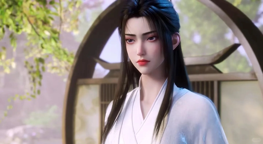 Bức họa Phương Thanh Vi manhua sắc sảo từng đường nét