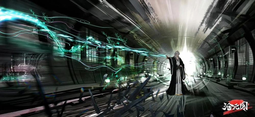 Hình ảnh Tần Ngũ Tôn Giả thi triển công pháp bí truyền