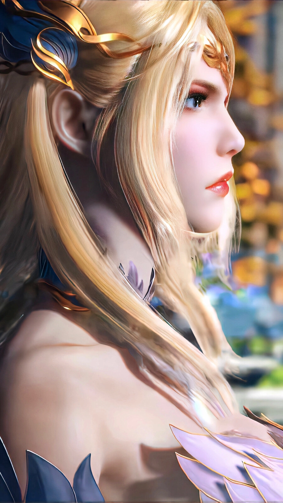 Thiên Nhận Tuyết tỏa thần thái cao quý uy nghi