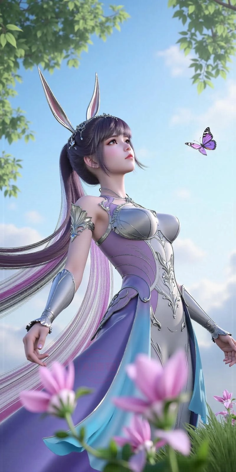 Tiểu Vũ anime sống động và đầy cảm xúc