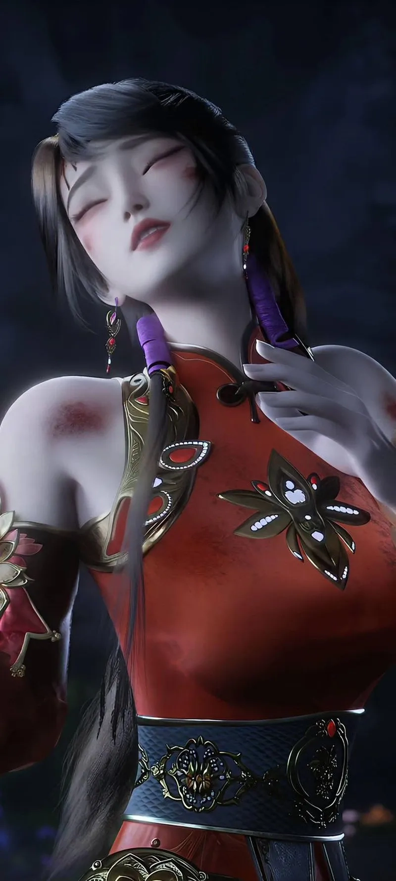 Nét mặt Tô Mị Dao lôi cuốn mọi ánh nhìn