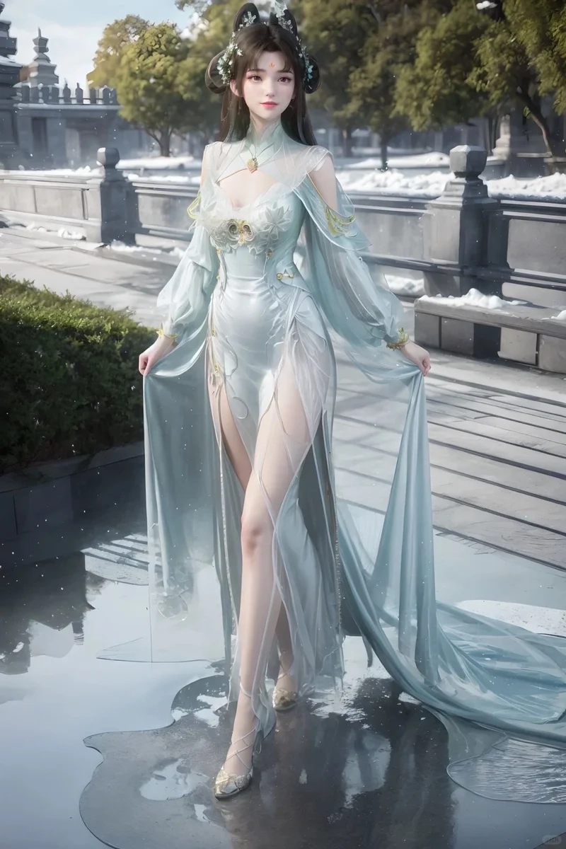 Thưởng thức Trình Linh phong cách cổ trang tinh tế