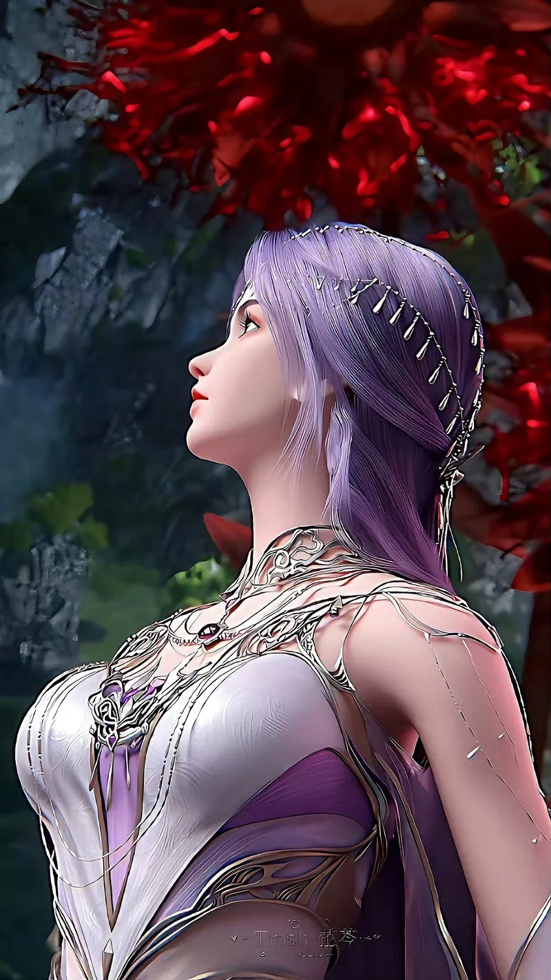 Mẫu tạo hình Vân Hi Anime cực sắc nét