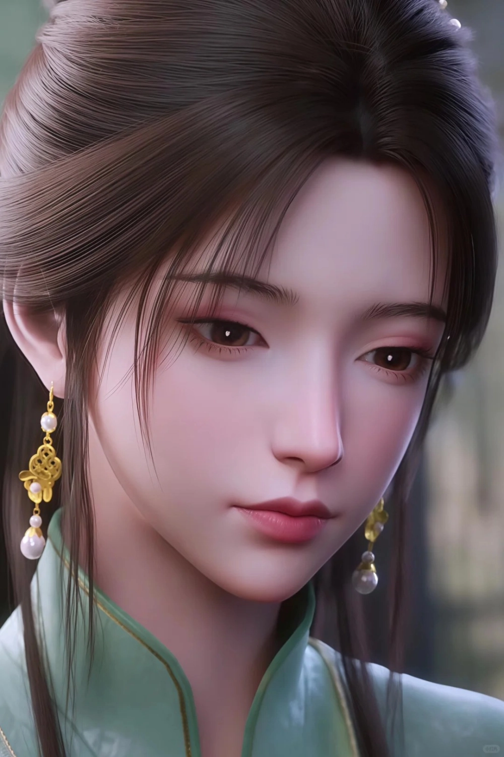 Yên Thủy Nhất và Hoa Thiên Đô trong phân cảnh lãng mạn